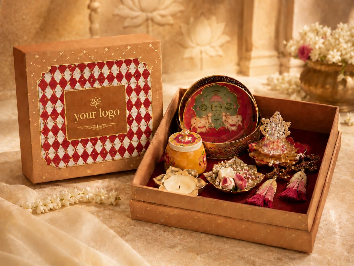 Kanikkae Keepsake format with a curated corporate gifting composition