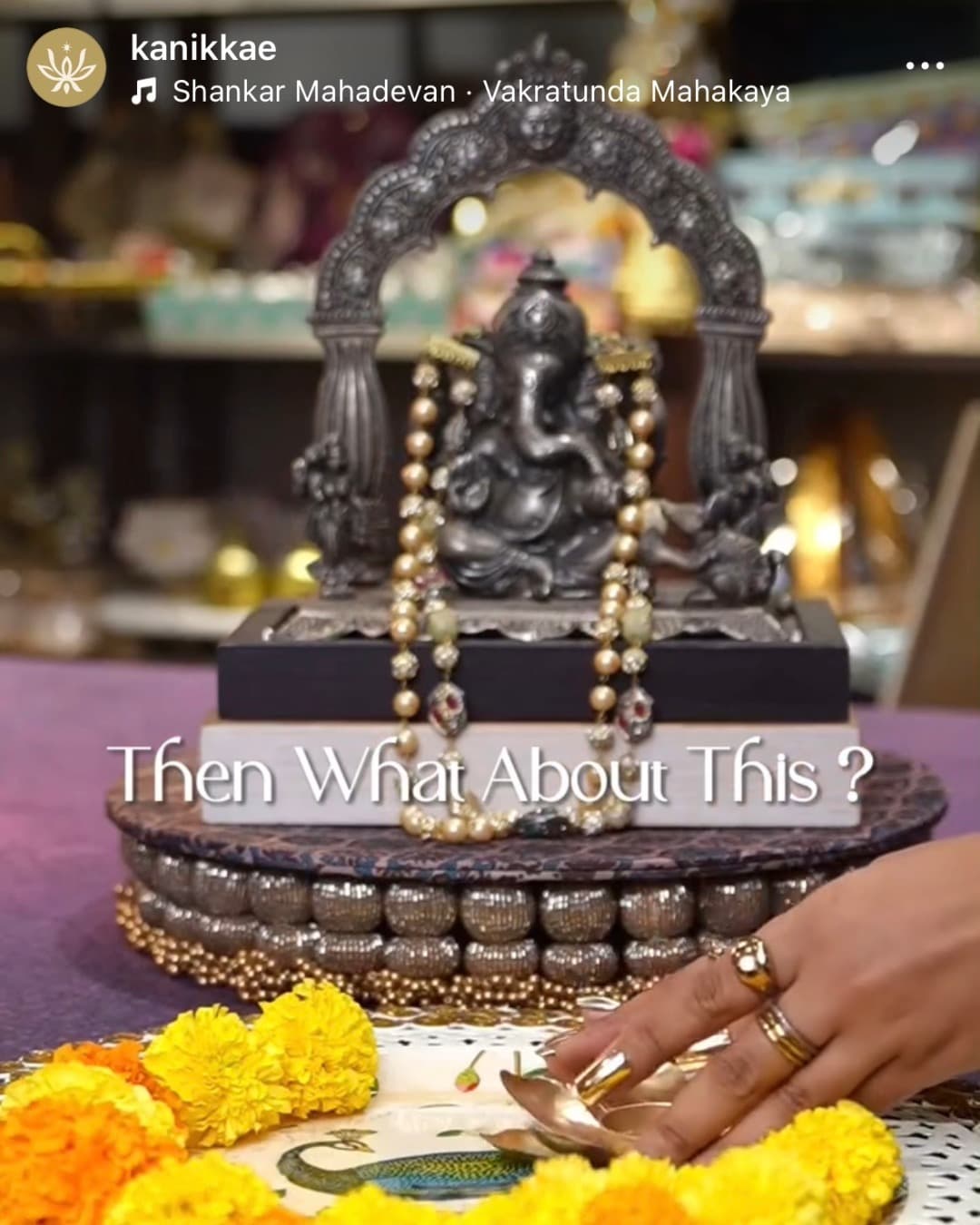 South Indian luxury gifting composition by Kanikkae with festive styling